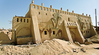 Badr museum in de Farafra oase