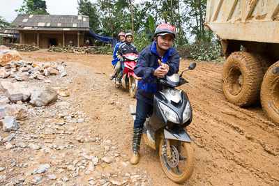 Onze prettige gids in Vietnam : Lo Chi Trung