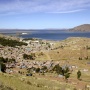 Uitzicht op Puno en het Titicacameer<br>Copyright J.H. Bouma & P.A. Jasperse