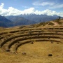 Inca terrassen van Moray<br>Copyright J.H. Bouma & P.A. Jasperse