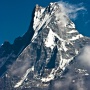 De top van de heilige berg Macchapuchare<br>Copyright J.H. Bouma & P.A. Jasperse