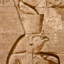 Horus, tempel van Edfu<br>Copyright J.H. Bouma & P.A. Jasperse