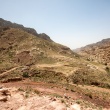Landschap tijdens de Wadi Dana Trail<br>Copyright J.H. Bouma & P.A. Jasperse