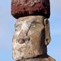 Moai bij Ahu Tongariki<br>Copyright J.H. Bouma & P.A. Jasperse